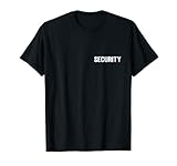 Security Party Festival Türsteher Bodyguard T-Shirt