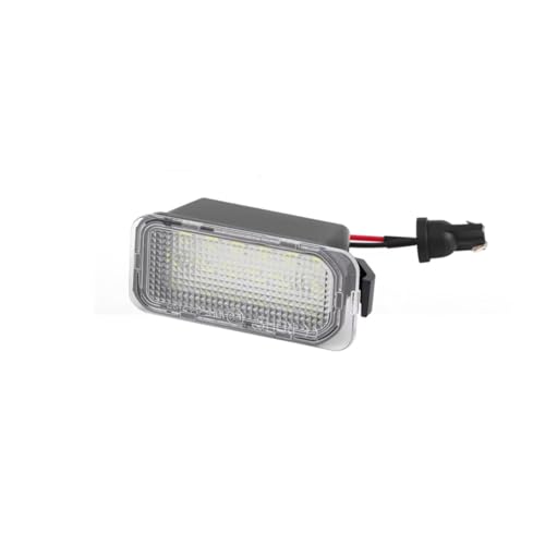 Luz LED para placa matrícula de Ford Explorer en rutas nocturnas