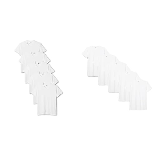 T-Shirt Blanc Lower East anti déformation coton épais lot Head et L
