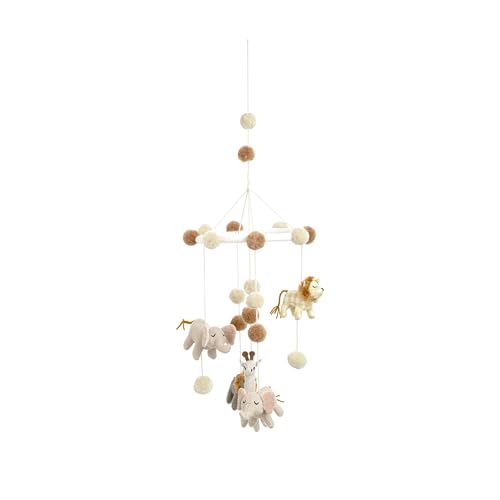 Crane Baby Safari Nursery Ceiling Hanging Decor Boho Jungle Animals Room Decor for Babies Crane Baby, Safari Nursery Decor for Boys and Girls, Ceiling Hanging, 11″ x 28″, Jungle Nursery Decor