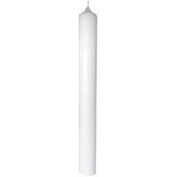 Rayher 31435000 Vela Larga Blanca Personalizable, Cirio para
