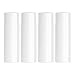 Beaupretty 4Pcs Crema Lozione Bottiglia Campione Bottiglia di 80Ml Cosmetici Dispenser Pompa Airless Contenitore Vuoto di Viaggio Riutilizzabile Premere Bottiglie