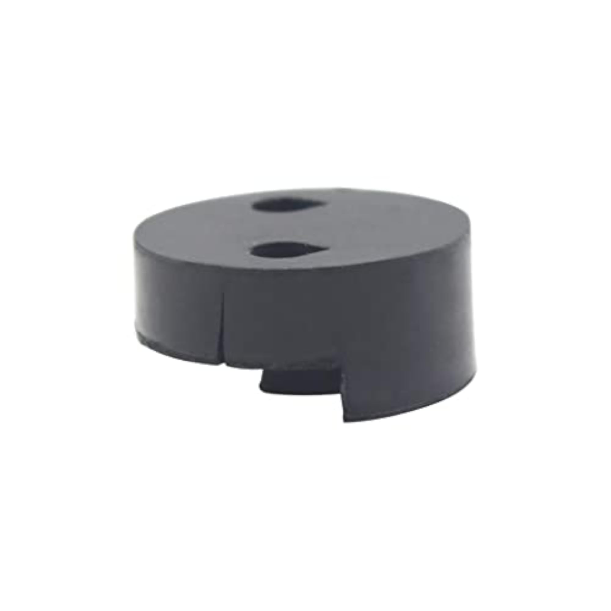 Black Round Rubber Violin Mute Silencer Accessory
