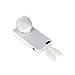 Leegoal Lovely Rabbit Silicone Bunny Case For iPhone 5 with Furry Tail - White