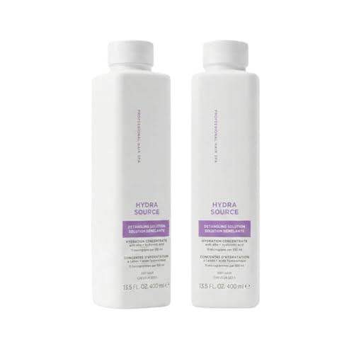 Professional Detangling Leave-In Conditioner with Aloe & Hyaluronic Acid, Pack of 2 (13.5 fl oz...