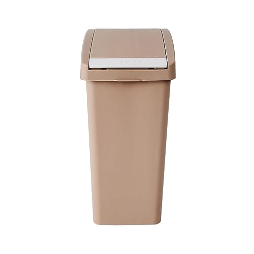Poubelle pour la cuisine anti odeur 10L type presse pour petits espaces