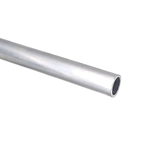 Industria Tubo redondo de aleación de aluminio 6061 de 490 mm con pared de 3 mm de espesor, tubo recto de aluminio for la construcción de trampolines. Construcción(OD 18 x ID 12mm)