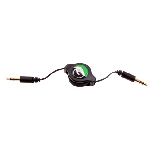 Cable Auxiliar Retráctil 3.5mm para Audio y Auto