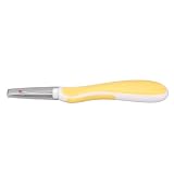 CHICIRIS Seam Ripper, Ergonomisches Silikongriff Arbeitssparnähenversorgungsgewinde Beim Nähen des Handwerks Entfernen von Säumen und Nähten (Yellow)