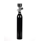 Presión máxima: 3000 psi TUXING Depósito de aire de aluminio para paintball de alta presión de 0,5 l, 31 Ci de capacidad, cilindro de inmersión, botella de aire de alta presión para paintball o pistolas de aire PCP (5/8-18