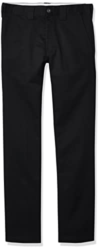 Dickies Big Boys' Skinny Straight Pant, Black, 16 #TOP11