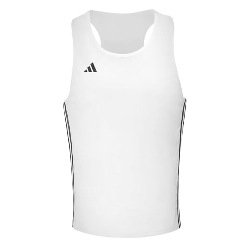 adidas Base Punch Maillot de Boxe pour Homme - Blanc - M
