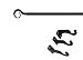 112 Inch Curl Curtain Rod Large