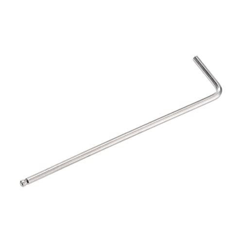 Uxcell 5/64" Ball End Hex Key Wrench, L Shaped Long Arm Cr-V Repairing Tool #TOP4