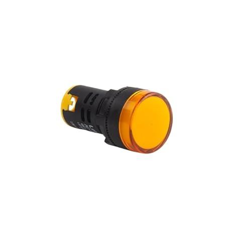 Voyant lumineux LED 36V jaune pour panneau 22mm commutateur de signal 12V 24V