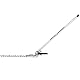 WORX WA0220 DriveShare Heckenschnere-Aufsatz - Multi-Tool Heckenschere - Schwertlänge 40cm - 24mm Schnittmesser - max. Schnitthöhe 3m - Erweiterungsaufsatz für WORX WG186E