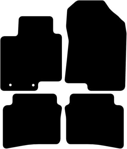 Kovvar Fußmatten passend für Hyundai i20 2020-2026 | Qualität: Basic