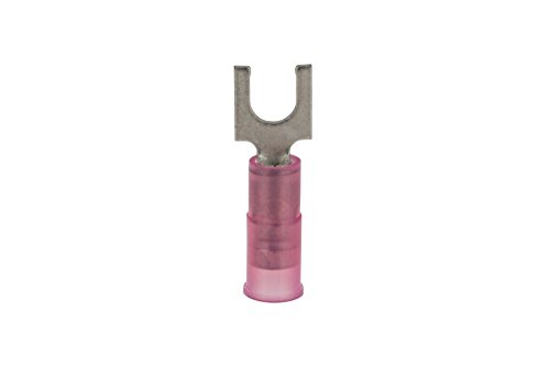 Terminal de espada aislado de nylon terminales de horquilla 22-18 AWG perno 8 2