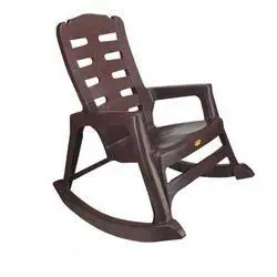 Chair (Plastic ,Brown,1 Piece)