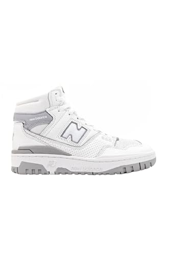 New Balance Men's 650 Sneaker, White/Raincloud/Grey Matter, 12 Medium US