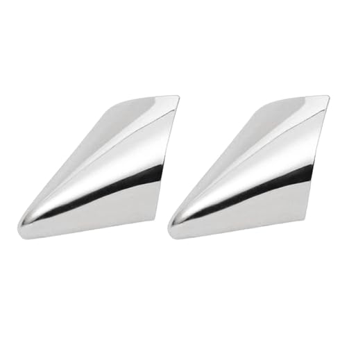 Generic 2X Protector for Pointed Footwear, High Heel Tip Covers, Shoe Toe for Boots, Silver