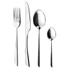 Set Posate KASANOVA 24 Pezzi Acciaio Inox - Forchetta, Coltello, Cucchiaino, Cucchiaio, Design Moderno - Foto 5