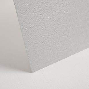 StellaWeds 60 x A4 Linen White Card Stock - 260gsm