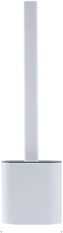 Toilet Brush Holder Wall-mounted Silicone Toilet Brush with Stand Simple Design Toilet Brush Household Bathroom Crevice Brush Cleaning Kit Toilet Brush Toilet Brush Holders