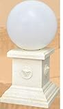 Material: Stuckgips JV Moebel Design Leuchten Medusa Lampe Leuchte Lampen Stand Solar Beleuchtung Antik Stil