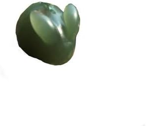 Colgante de jade hetiano Qinghai, material transparente, conejo de agua, jade, colgante de 12 conejos del zodiaco guardián