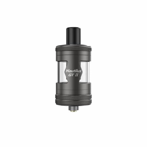 Aspire Nautilus GT 2 Atomiseur de joue et poumon pour cigarette électronique 25 mm - Réservoir 4,5 ml, recharge par le haut, tir réglable, Drip Tip 510,...