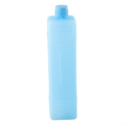 Solaughguy Hielera reutilizable de PVC para loncheras, hieleras y comestibles, capacidad de 200 ml, 16 x 4 cm, azul, mantiene las bebidas y aperitivos fríos durante horas, se adapta a espacios