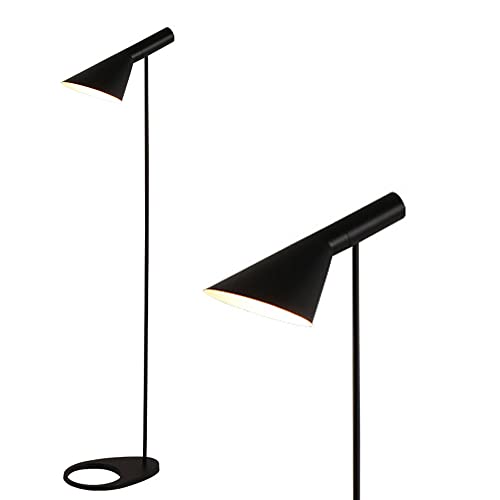 YHQSYKS Stehlampe Schwarz Schmiedeeisen Metall Ecklampe Einstellbare...