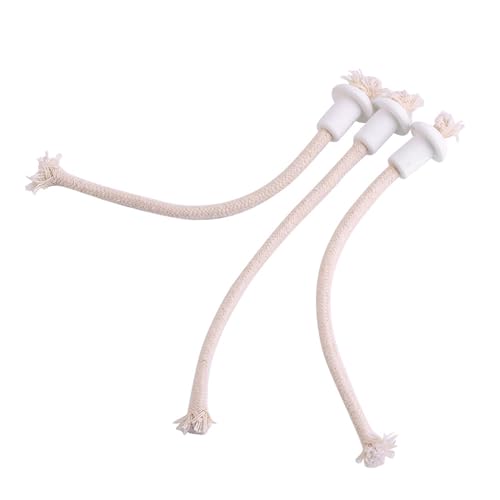 Mechas para velas 7 piezas con base cerámica 185mm miniatura 2
