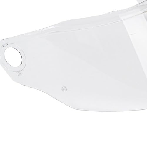 Visière de casque transparente anti-rayures en PC résistant - 2