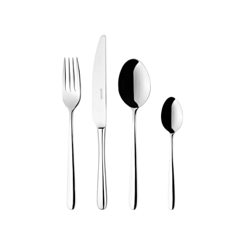 Guzzini - Posate 24 pezzi in acciaio inox 18/10, Frida