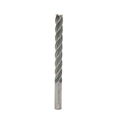 Rannb End Mill Cutter Drill Bit Cutting Tool 4 Flutes Extra Long Shank - 12mm/0.47