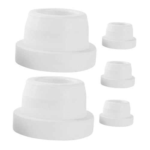IWOWHERO 5pièces Capuchons De Protection Pour Échelle De Piscine Creusée Embouts Caoutchouc Pour Tubes De Bouchons Échelle De Piscine Accessoires De Sécurité Pour