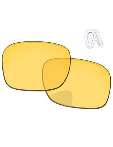 Image of Replacement Lenses & Nose Pieces for Oakley Holbrook Metal OO4123 55mm - Precision Fit, UV Block & Impact Resistant