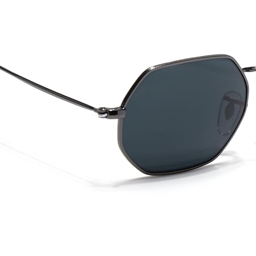 Image of Voyage UV Protection & Gradient Hexagonal Sunglasses for Men & Women