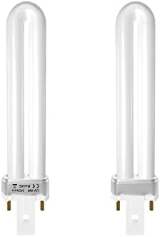 9W 21050 Replacement Bulbs for Dynatrap DT3009 DT3019 DT3039 Indoor Insect Mosquito Trap, 2 Pack