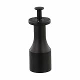 MuchLuckystar Espresso-Puck-Sieb-Magnetwerkzeug für Edelstahl-Bildschirme, Aluminiumlegierung, Saugnapf-Entferner, Schwarz