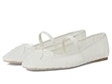 Dolce Vita Women's Raeven Ballet Flat, White, 8.5