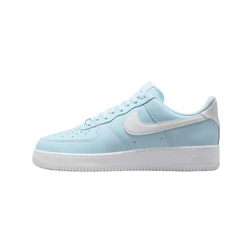 Nike Air Force 1 '07 Herren-Sneaker, Glacier Blue/White, 42 EU