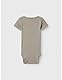 NAME IT Baby-Jungen NBMKAB SS Body NOOS Kurzarmbody, Pure Cashmere, 86