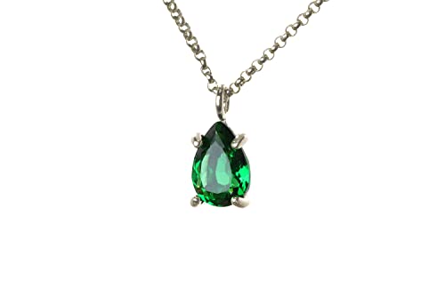Collier Émeraude pour remplacer les bijoux ternes par un collier personnalisé en argent durable