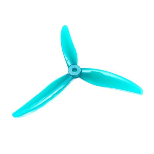 2ペア F4 F4S 4 5136 3ブレードプロペラ FPVフリースタイルドローンPCプロペラ4Sに適合(2Pairs Jade Green)