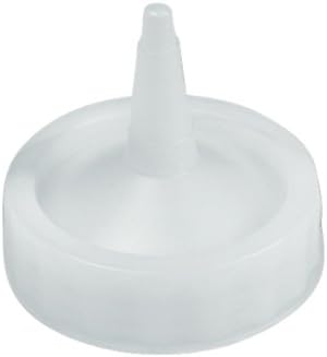 6 x Precision Tip Dispensing Cap For FIFO Bottles. Mutli purpose tips & valves can dispense sauce ranging in viscosity from water to carmal, with particles up to 1/8 inch.