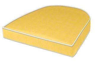 ((SIMILAR )) Sunbrella Rounded Back Chair Cushion (Sunbrella Buttercup)
