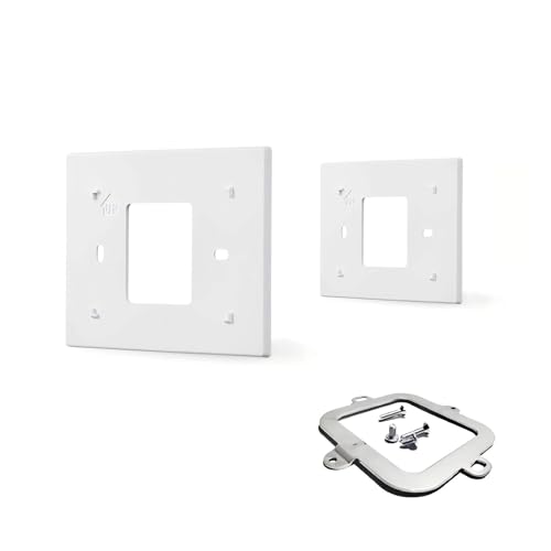 THP2400A1027W Thermostat Wall Plate Back Plate White Cover Assembly (1)